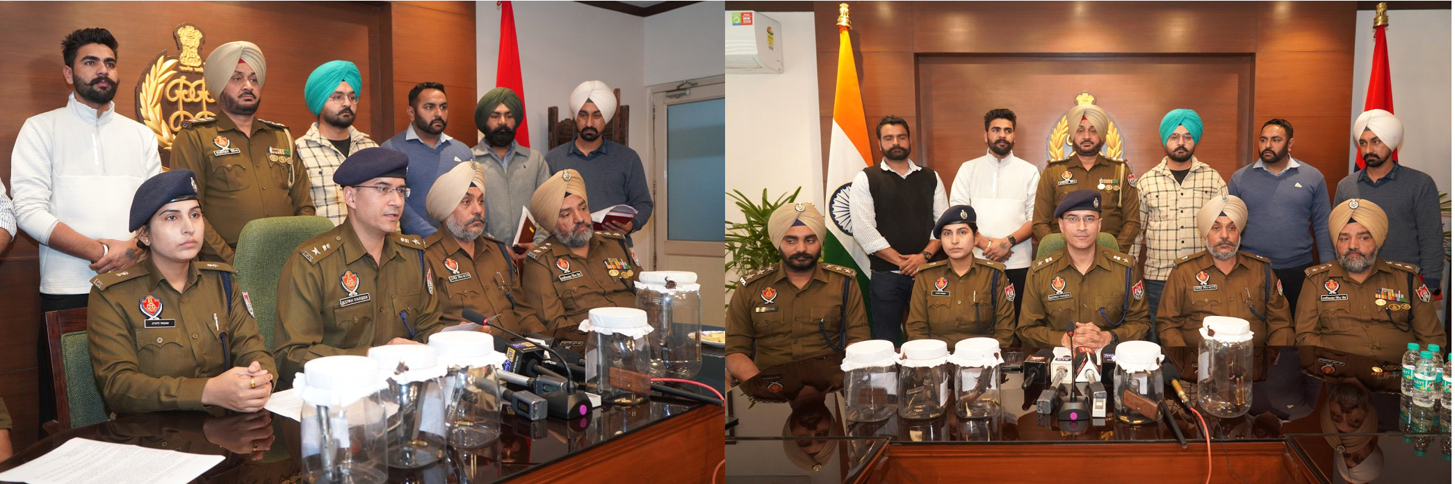 मोहाली पुलिस ने लखवीर लांडा और गुरदेव सिंह उर्फ जैसल के 02 साथियों को अवैध हथियारों के साथ गिरफ्तार किया